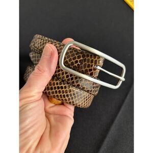 Women's Snakeskin Belt Size XS